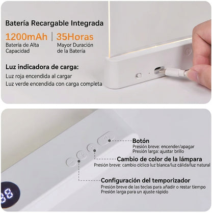 Luz de Lectura LED Recargable